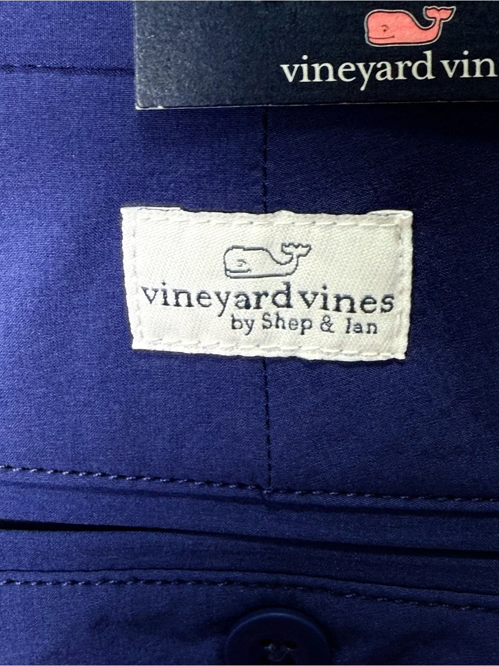 Vineyard Vines Boys Performance Breaker Shorts Size 12 Deep Cobalt Blue NWT